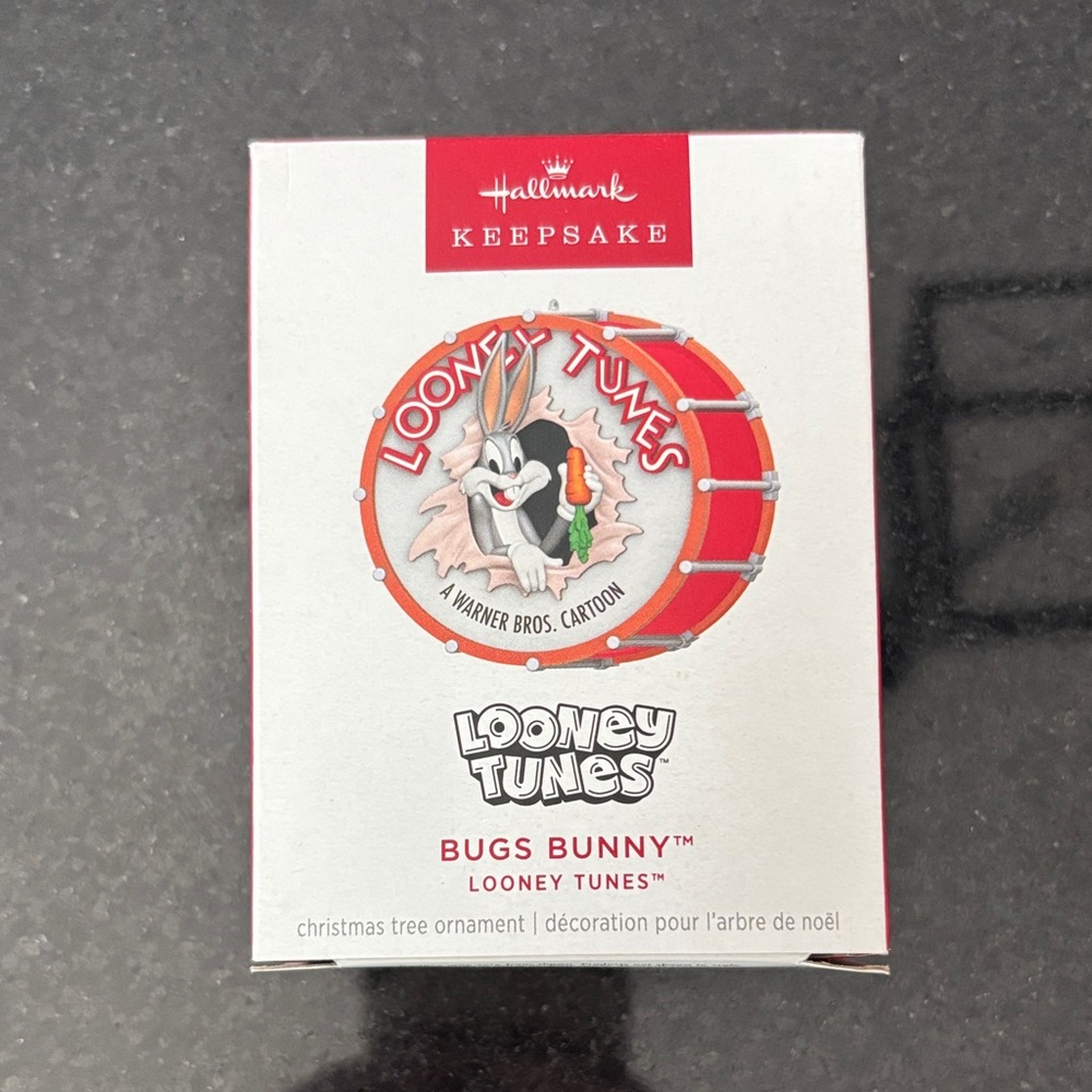 Hallmark 2025 Keepsake Looney Tunes Bugs Bunny Ornament